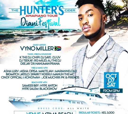 The Hunters Cider Amapiano Tour
